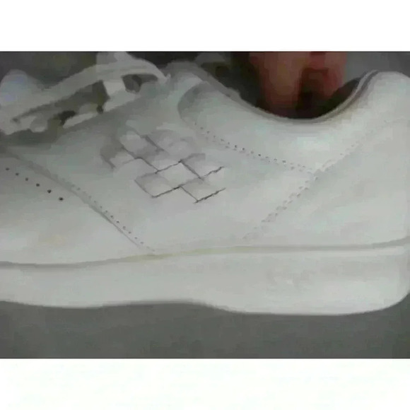 SAS Free Time White Leather Lace Up Walking Work Nurse Shoes Women's 6.5 M - Picture 14 of 14